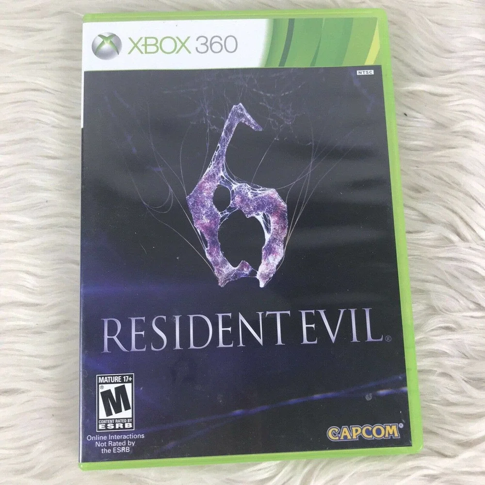 Resident Evil 6 (Microsoft Xbox 360, 2012) game cib complete FAST SHIPPING - Picture 2 of 6